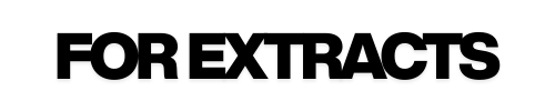For Extracts - Trichly
