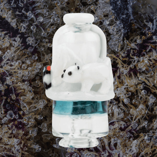 Empire Glassworks Avenge the Arctic Puffco Pivot Top | Trichly