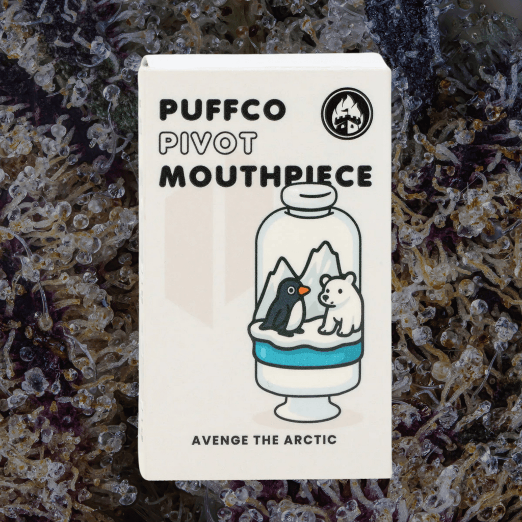 Empire Glassworks Avenge the Arctic Puffco Pivot Top | Trichly