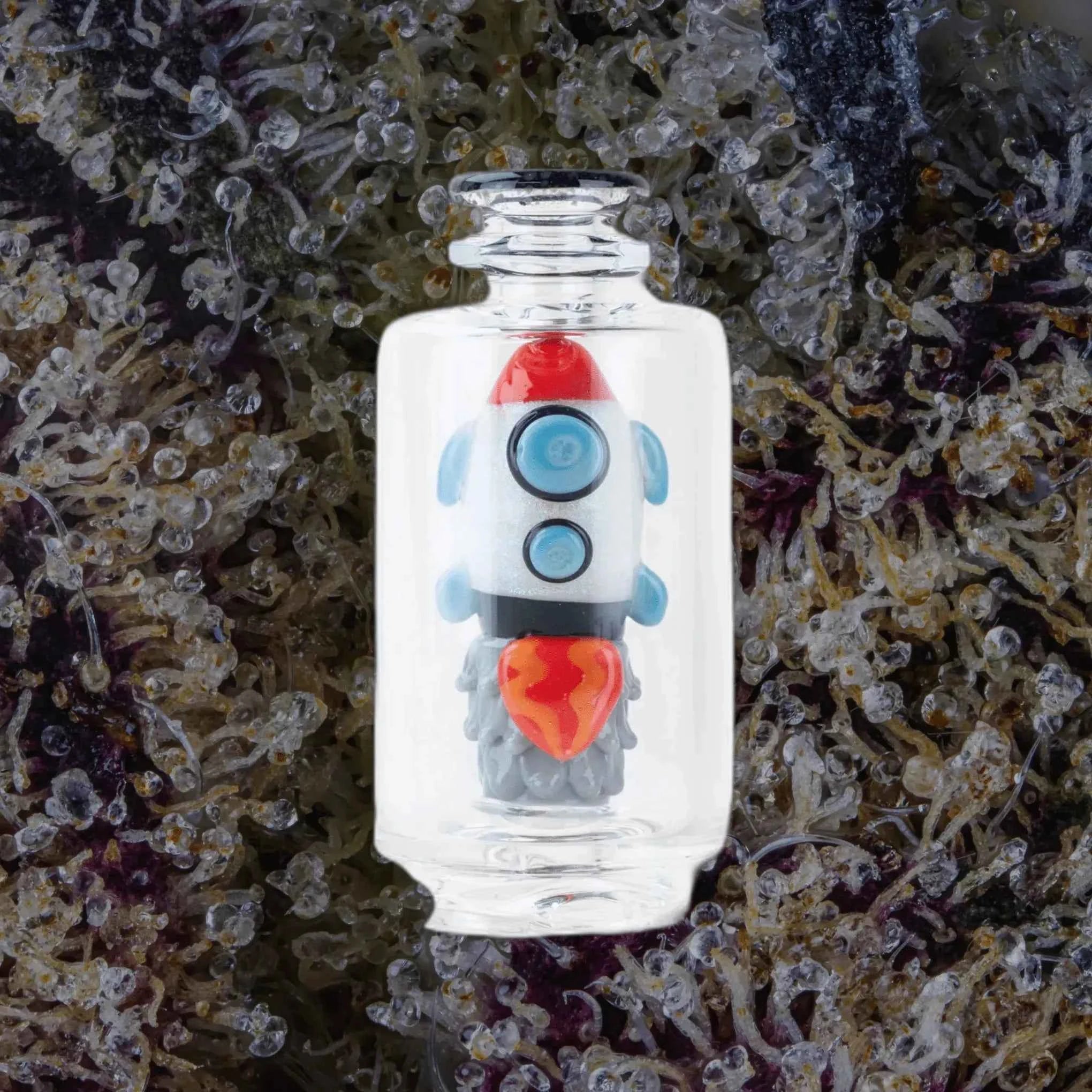 Empire Glassworks Peak Tops Rocket Ship | Trichly