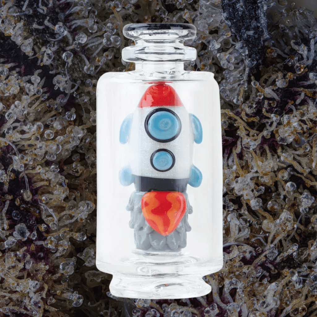 Empire Glassworks Rocket Ship Peak Top | Trichly