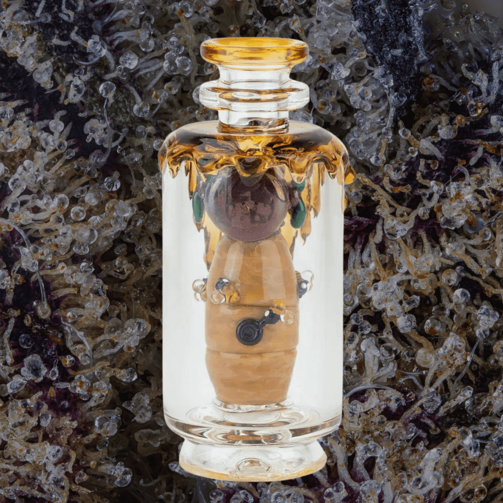 Empire Glassworks Save the Bees Peak Top | Trichly