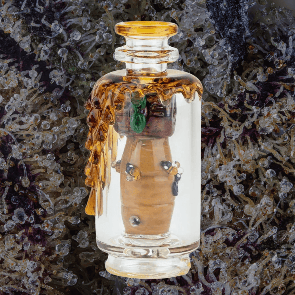 Empire Glassworks Save the Bees Peak Top | Trichly
