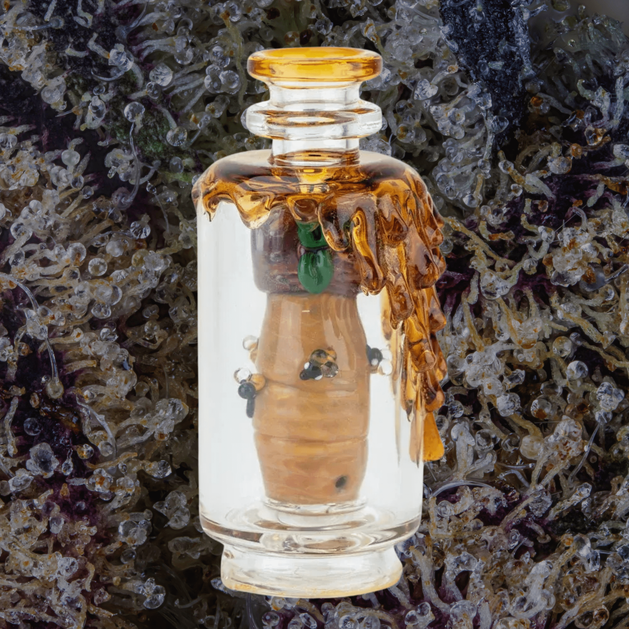 Empire Glassworks Save the Bees Peak Top | Trichly