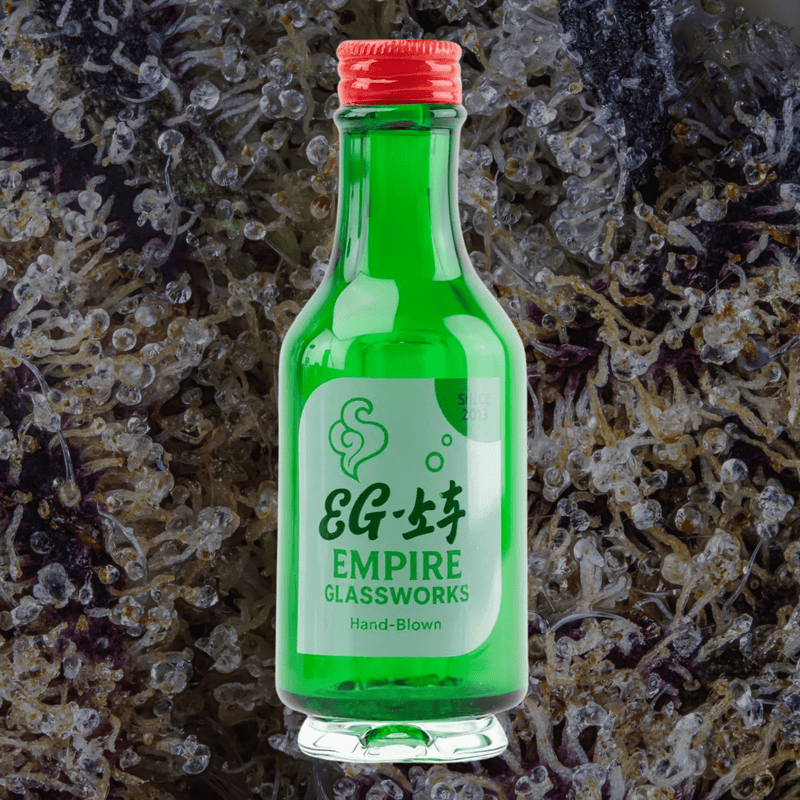 Empire Glassworks Soju Bottle Puffco Peak/Peak Pro Glass Top | Trichly