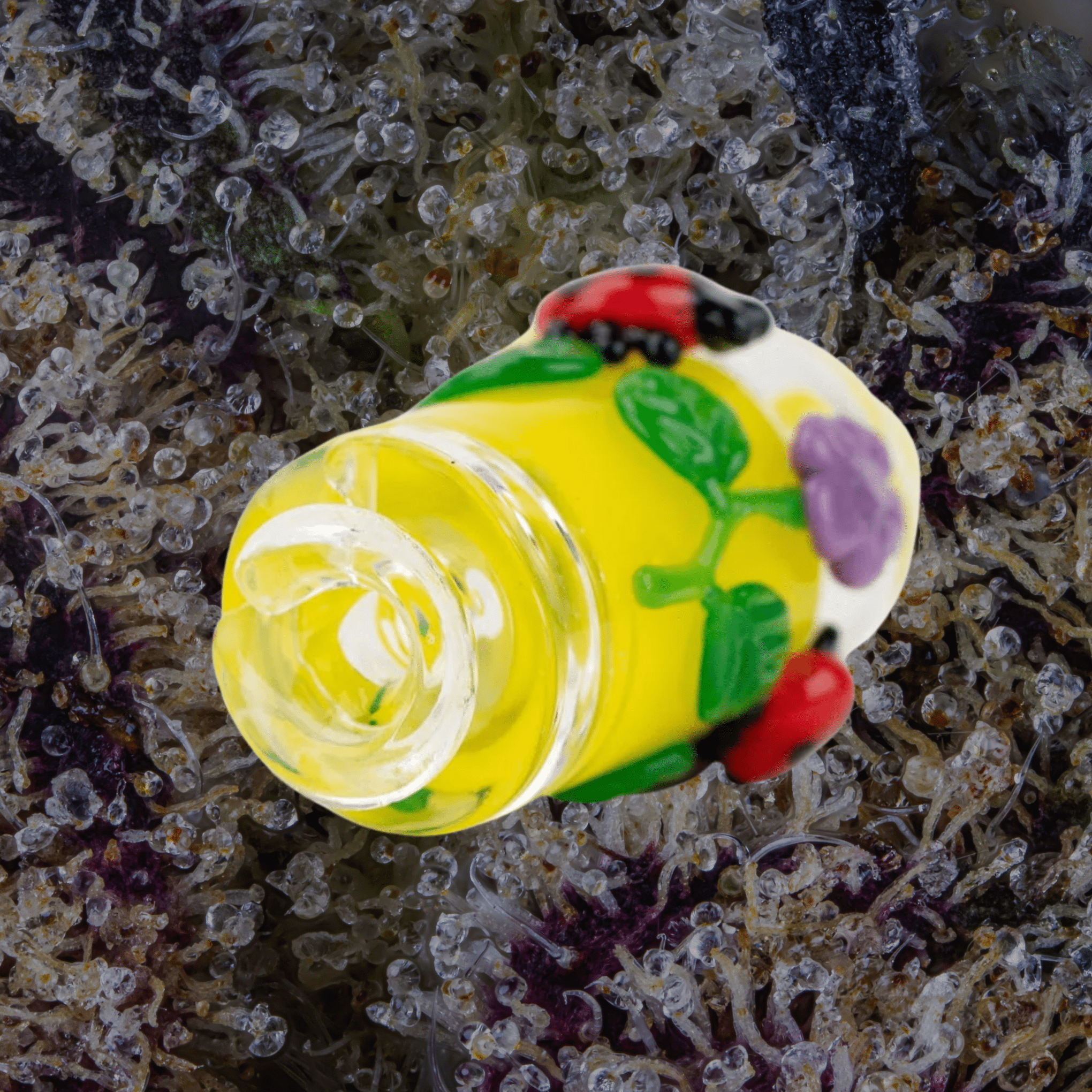 Empire Glassworks Sunshine Garden Puffco Pivot Top | Trichly