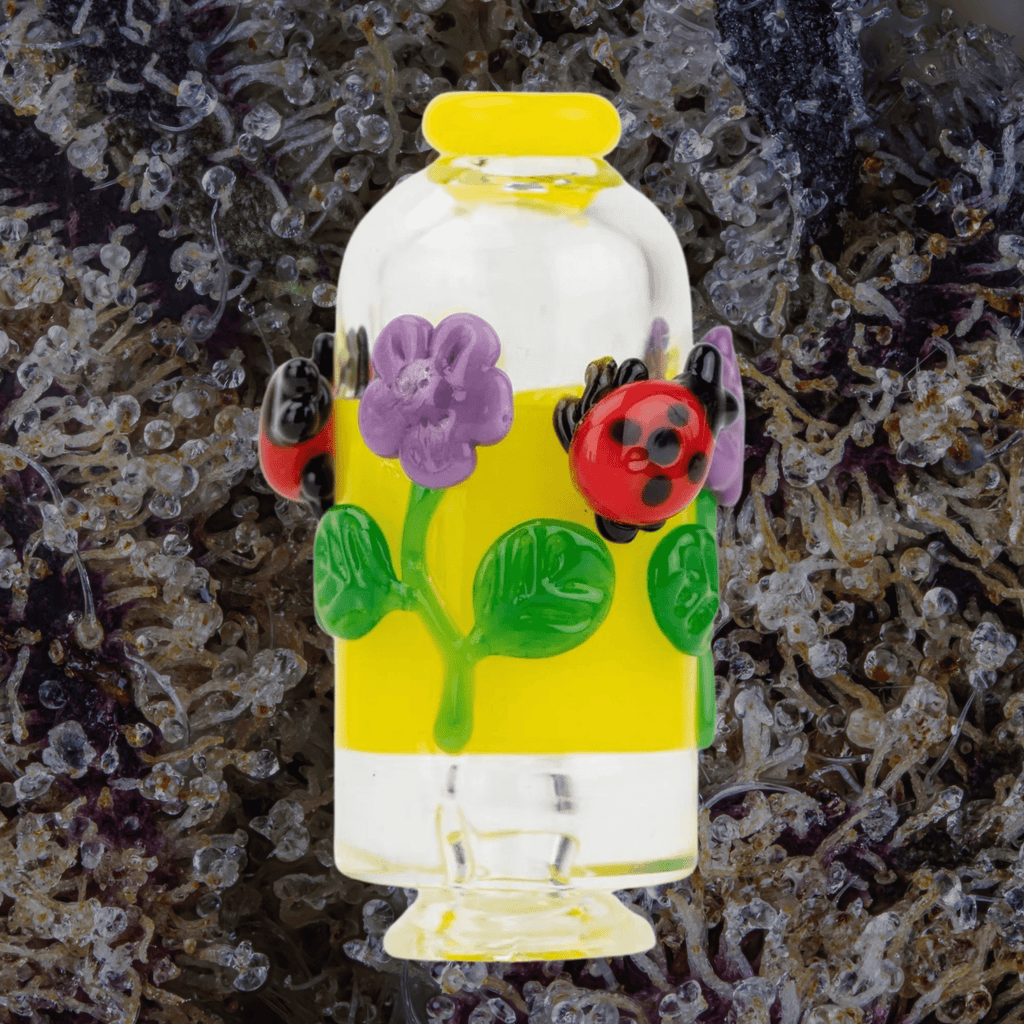 Empire Glassworks Sunshine Garden Puffco Pivot Top | Trichly