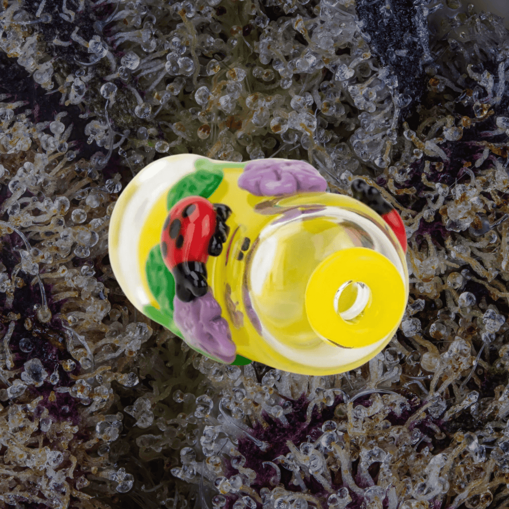 Empire Glassworks Sunshine Garden Puffco Pivot Top | Trichly