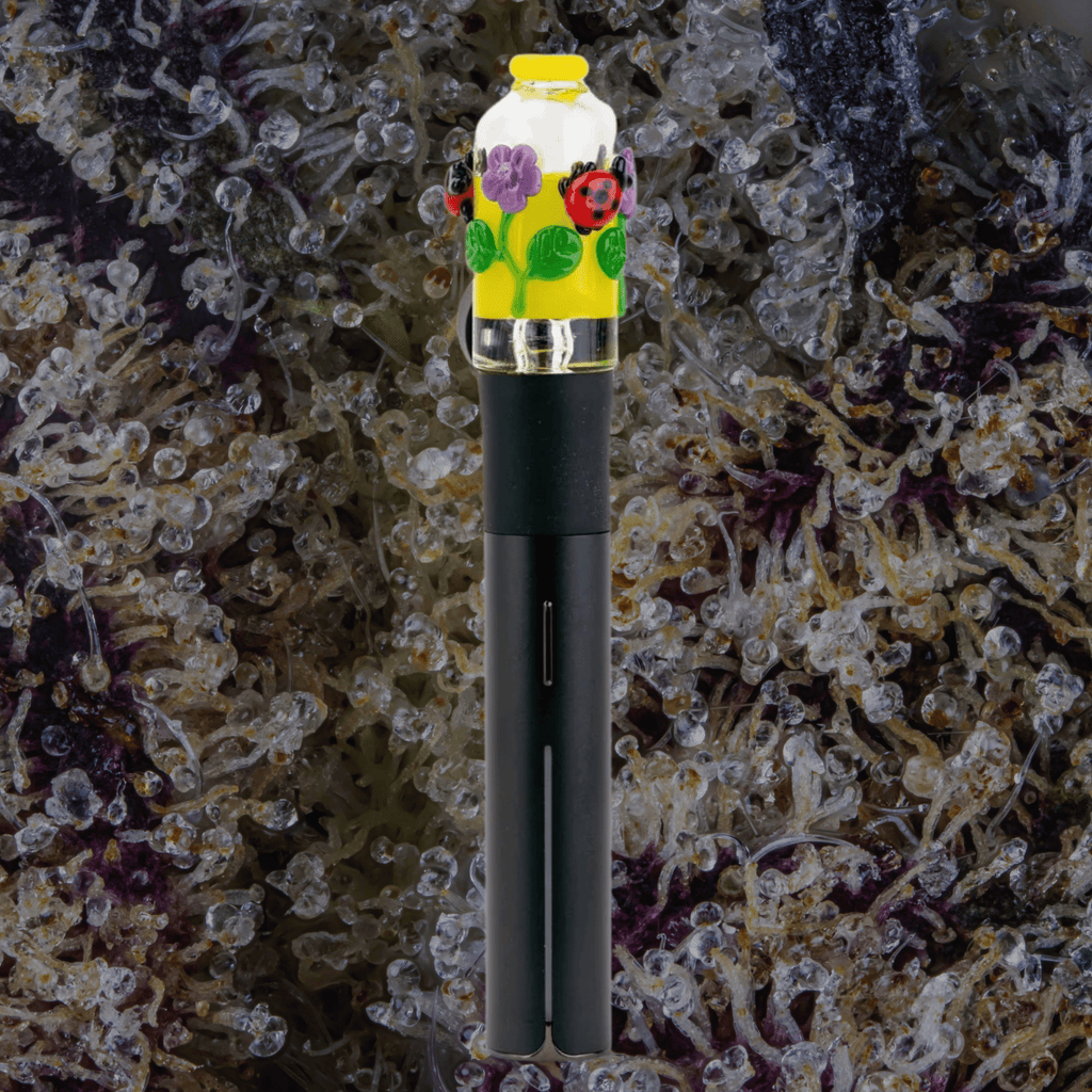 Empire Glassworks Sunshine Garden Puffco Pivot Top | Trichly