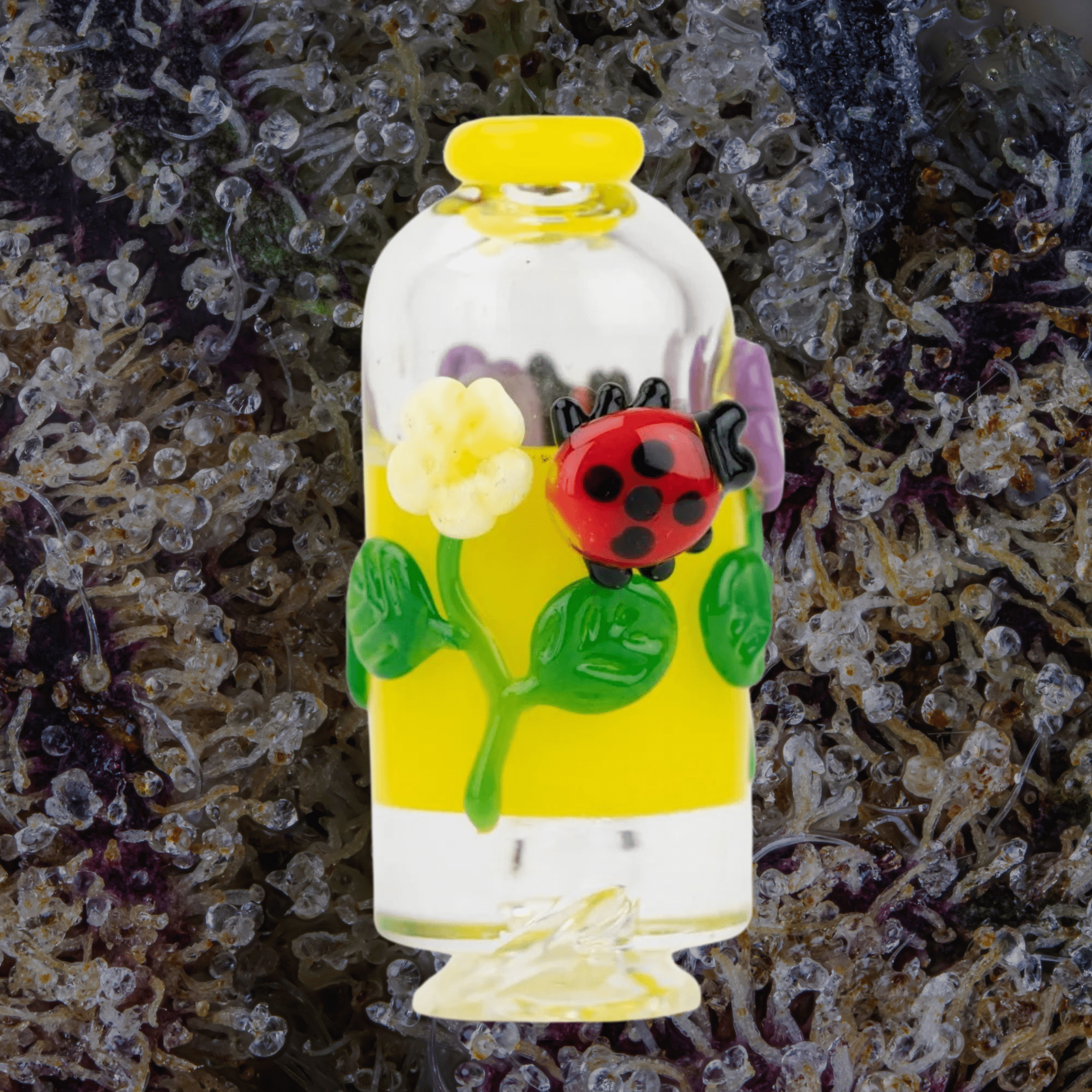 Empire Glassworks Sunshine Garden Puffco Pivot Top | Trichly