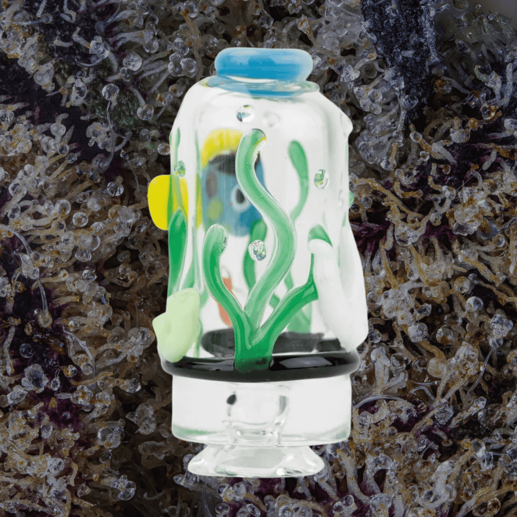 Empire Glassworks Under the Sea Puffco Pivot Top | Trichly