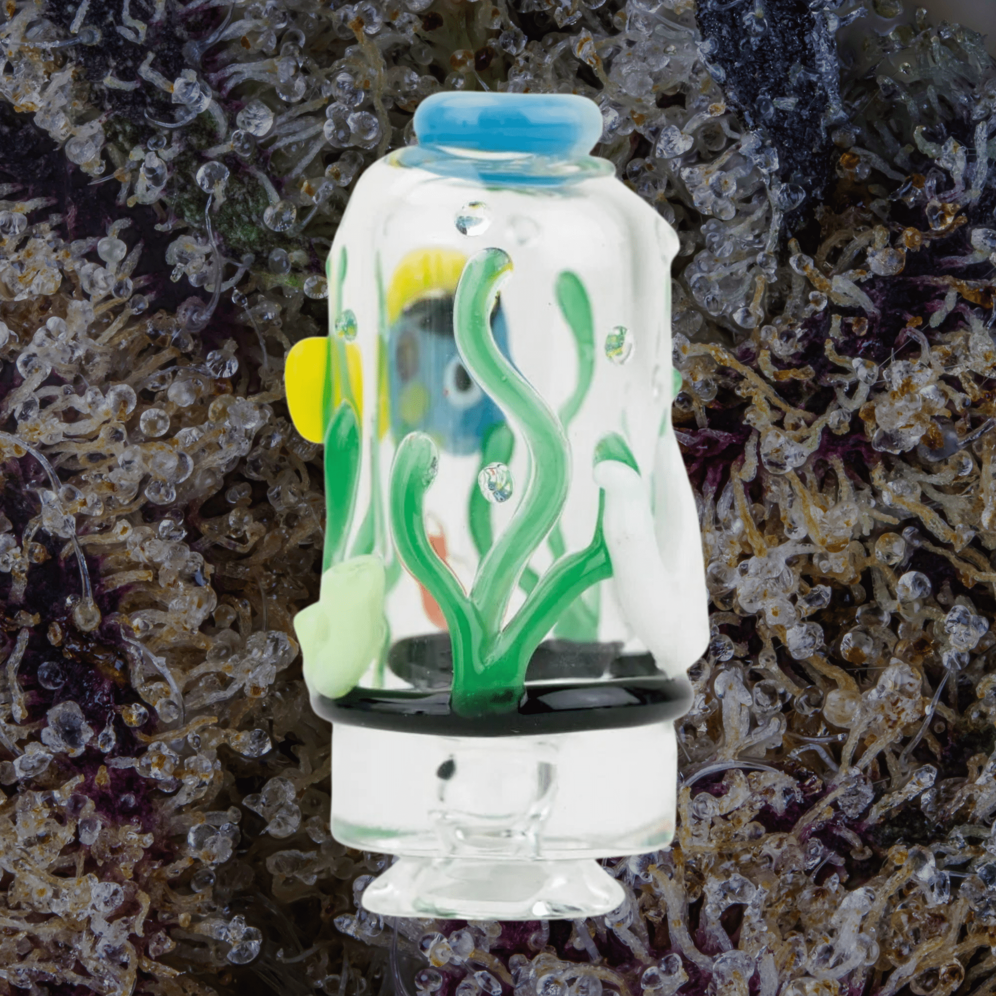 Empire Glassworks Under the Sea Puffco Pivot Top | Trichly