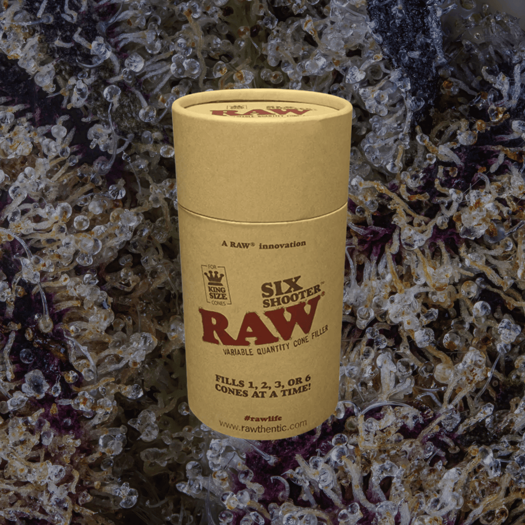 RAW Cone Filler Six Shooter 1 1 - 4 | Trichly