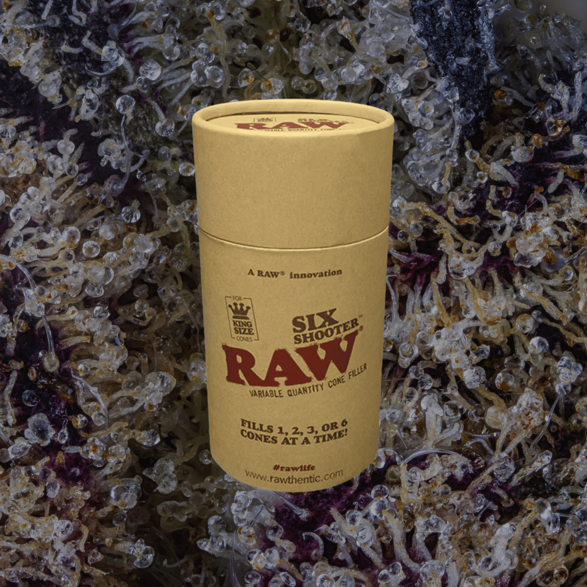 RAW Cone Filler Six Shooter 1 1 - 4 | Trichly