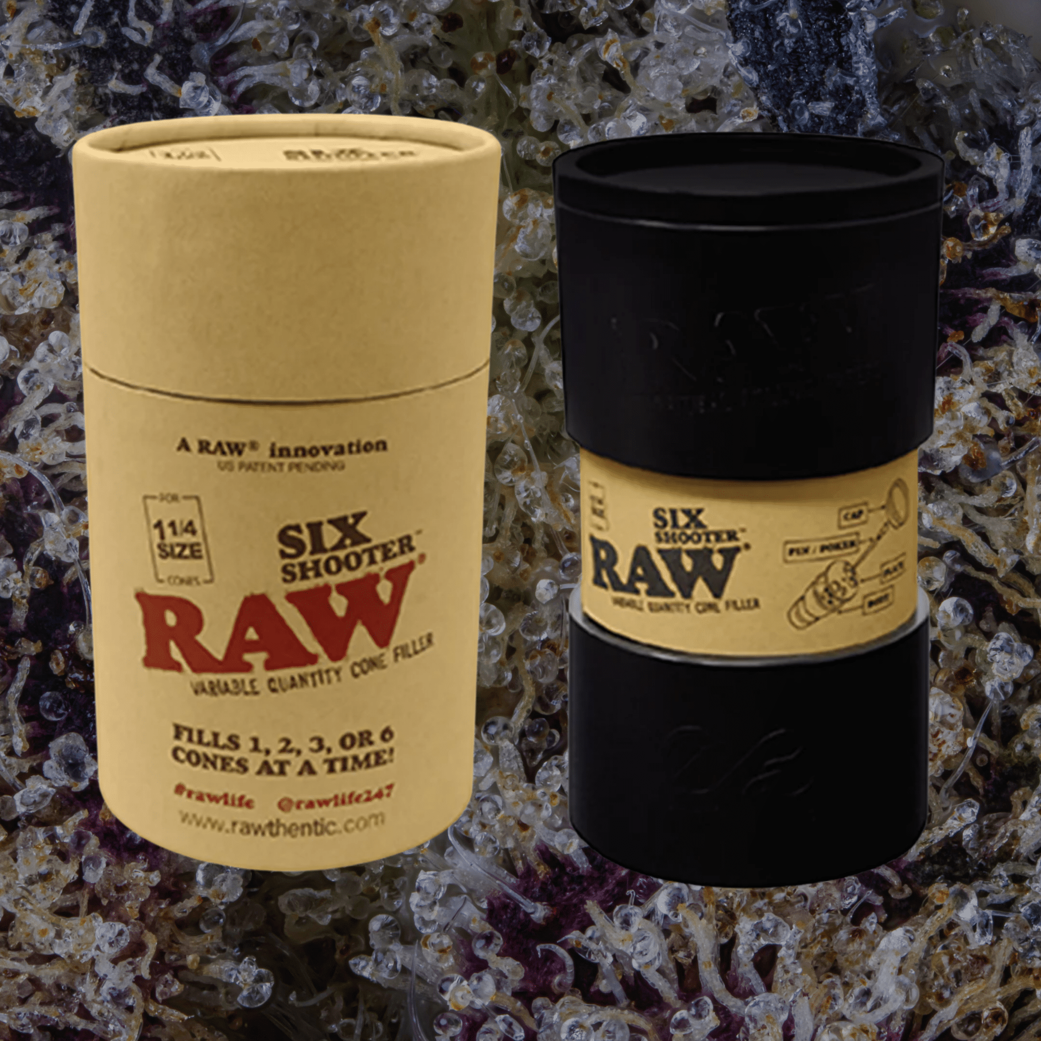RAW Cone Filler Six Shooter | Trichly