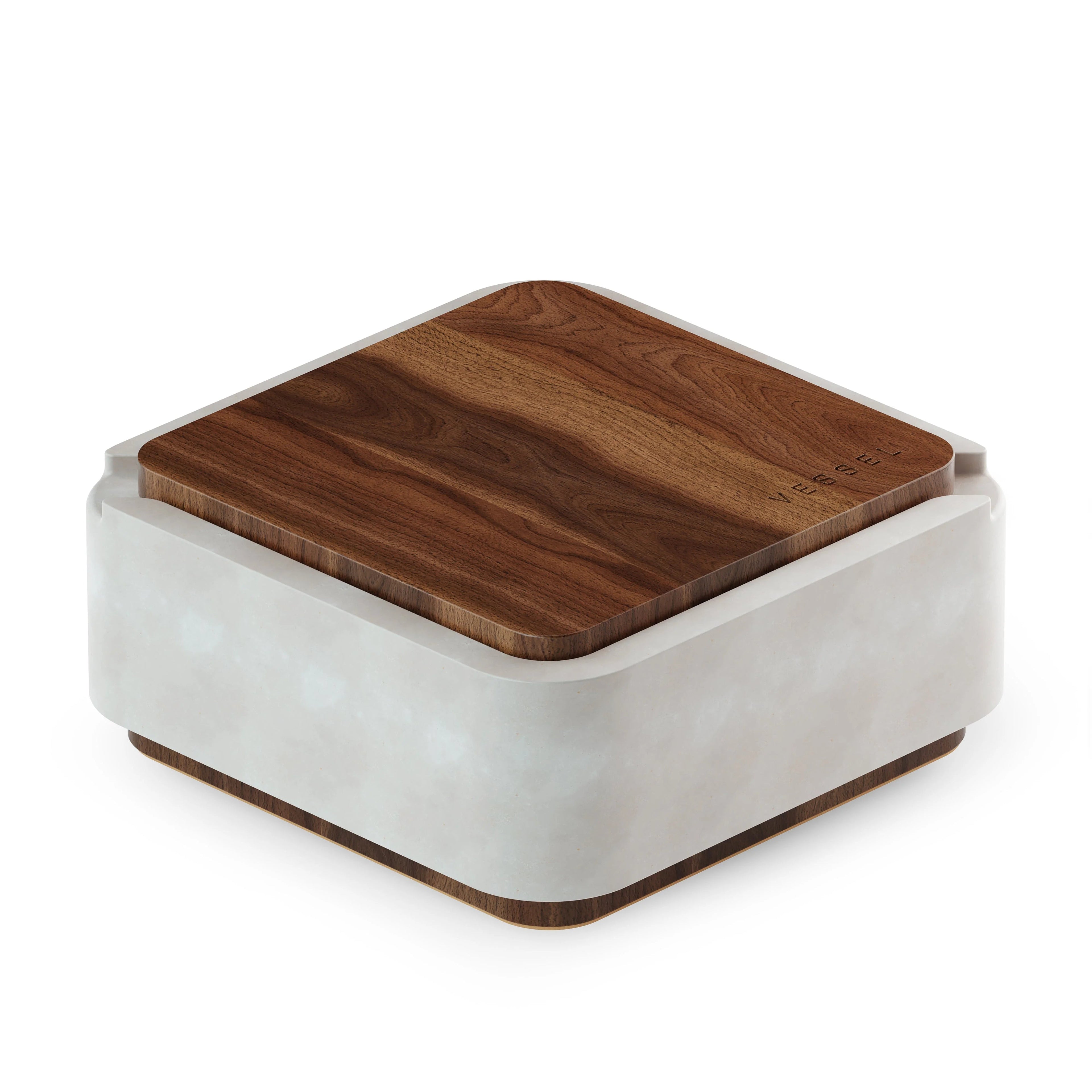 Vessel Ash Ashtray & Storage Concrete | Trichly