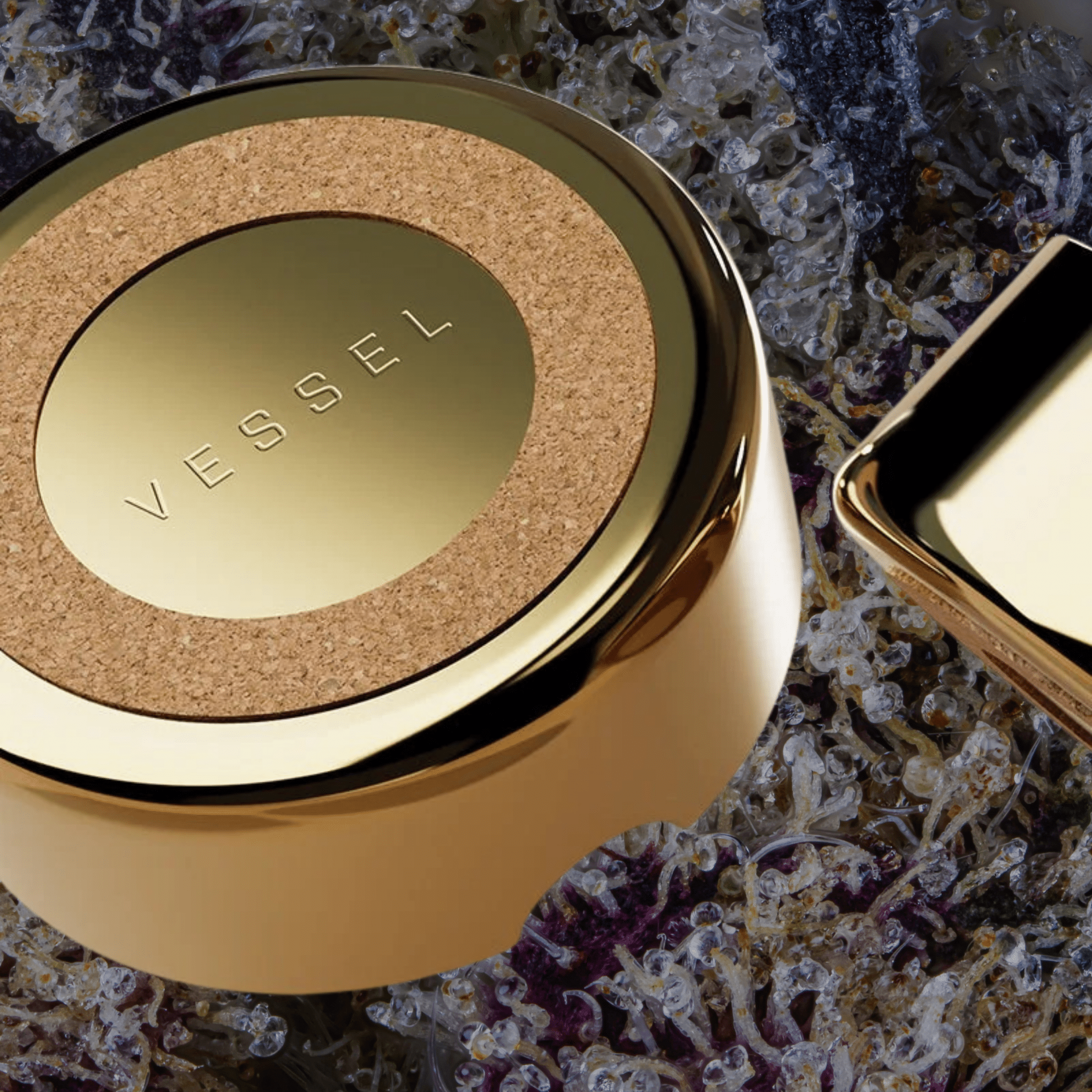 Vessel Ember Ashtray Gold | Trichly