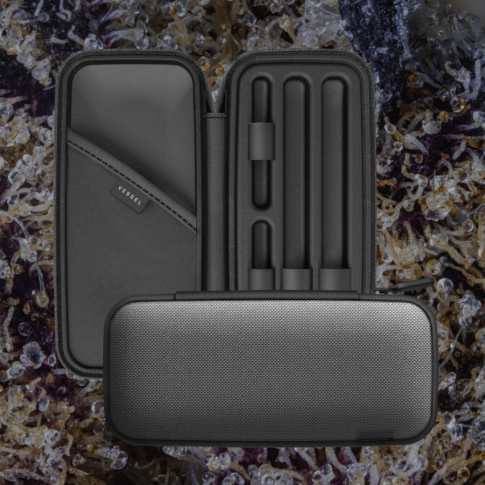 Vessel Rover 510 Thread Battery Carrying Case Navy | Trichly