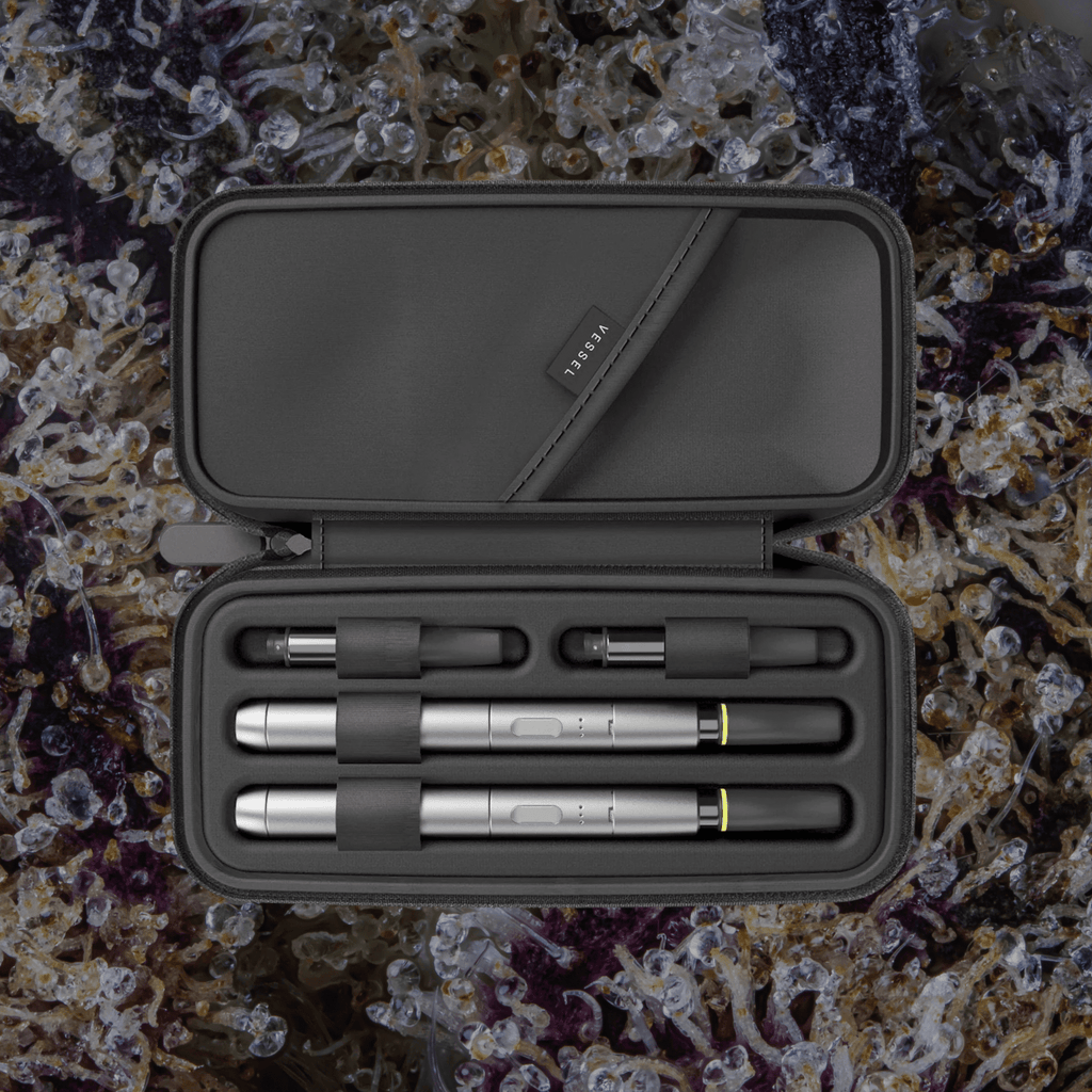 Vessel Rover 510 Thread Battery Carrying Case Navy | Trichly