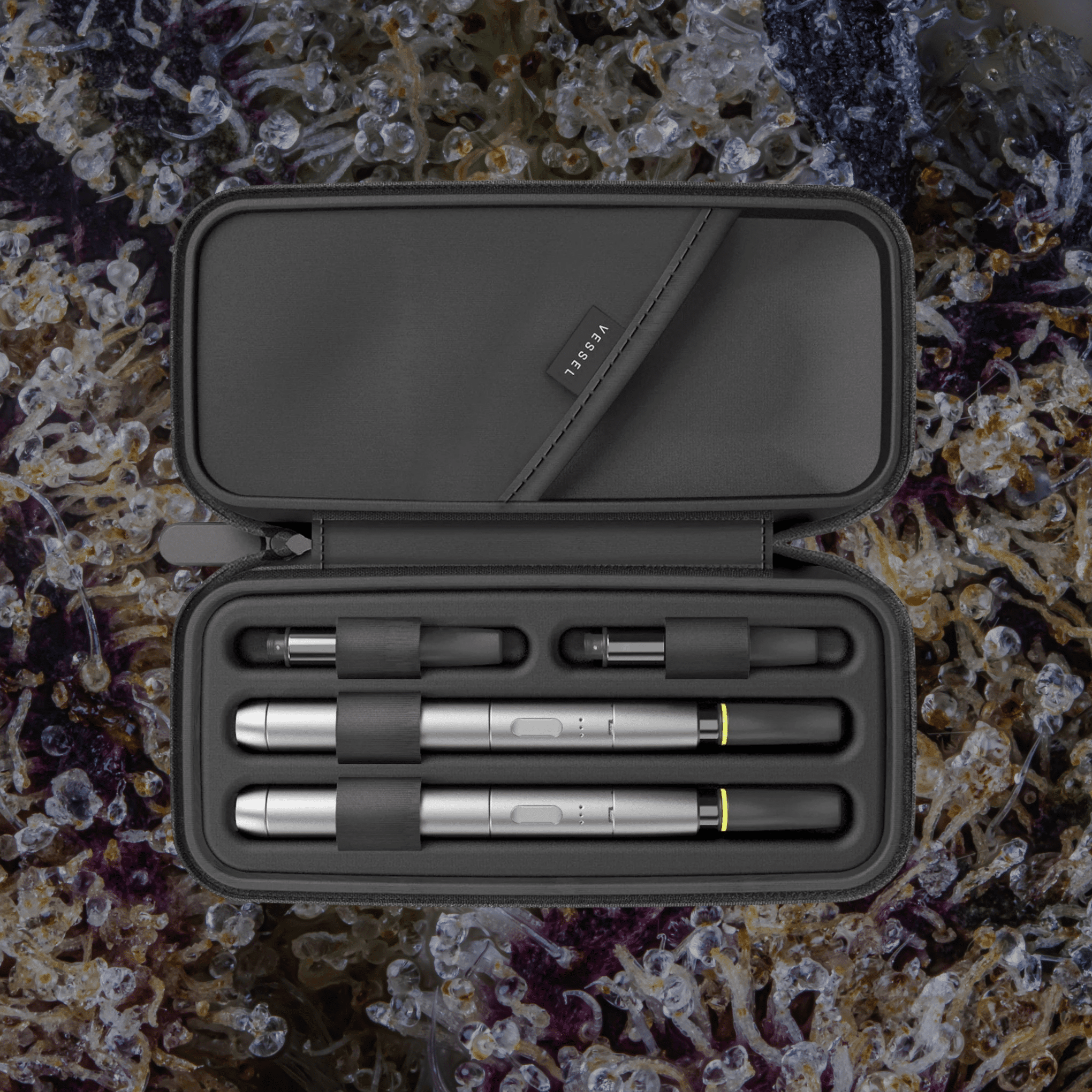 Vessel Rover 510 Thread Battery Carrying Case Navy | Trichly
