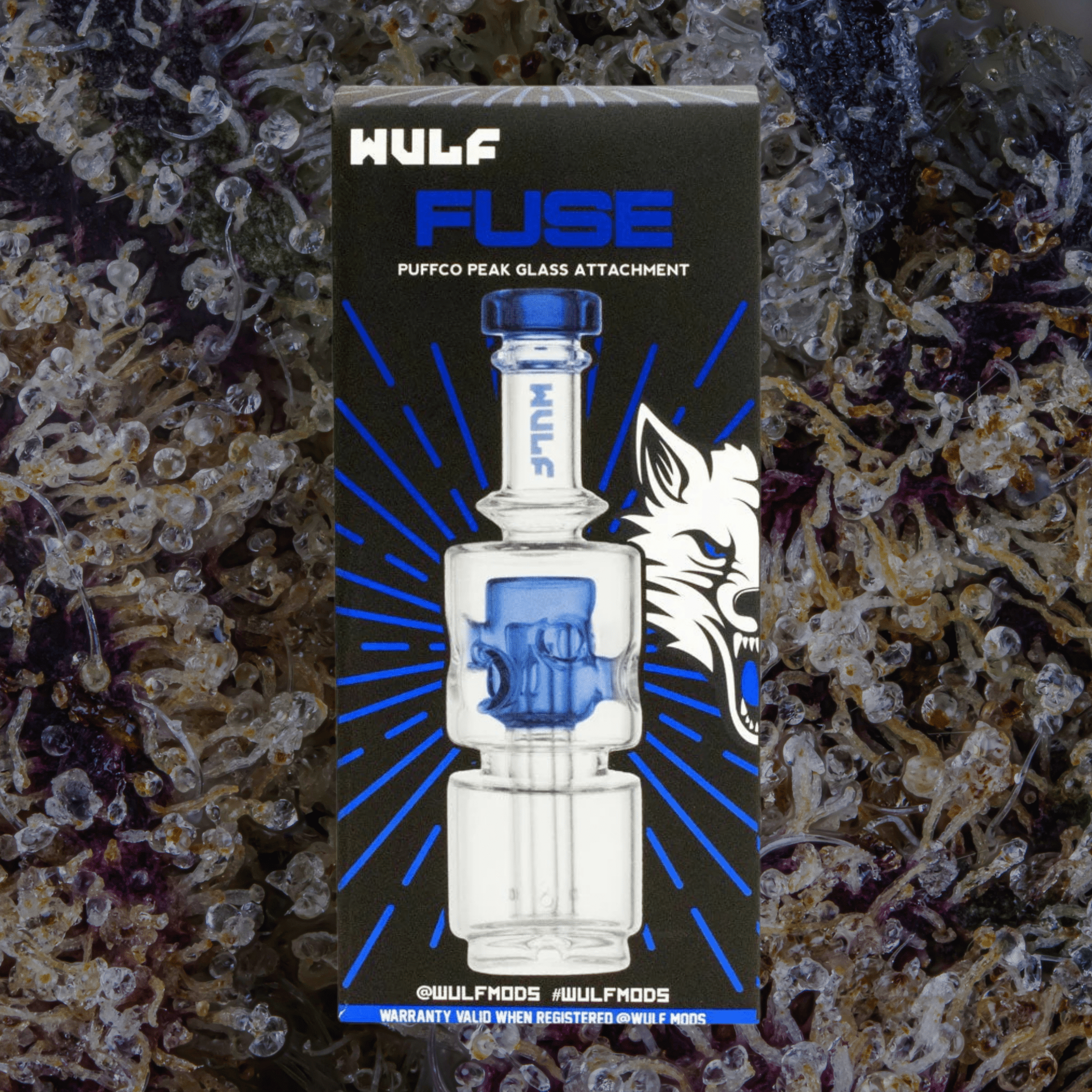 Wulf Mods Fuse Puffco Peak Top Blue | Trichly