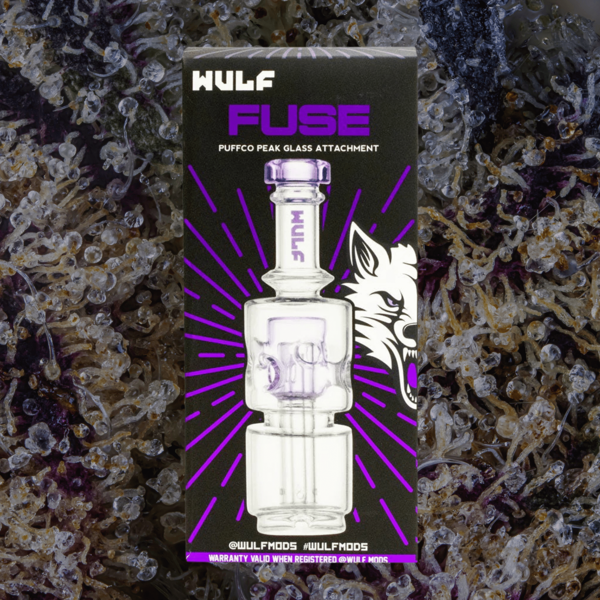 Wulf Mods Fuse Puffco Peak Top Purple | Trichly