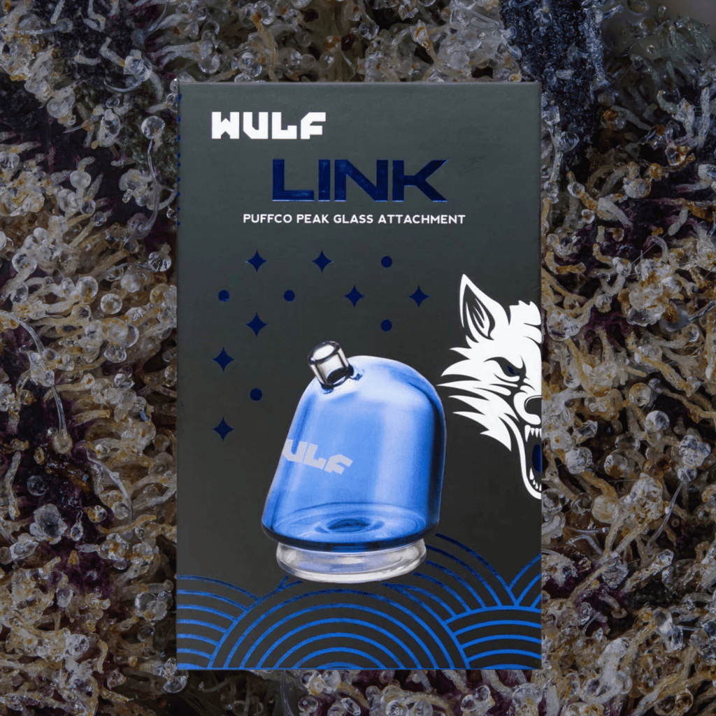 Wulf Mods Link Puffco Peak Top Blue | Trichly