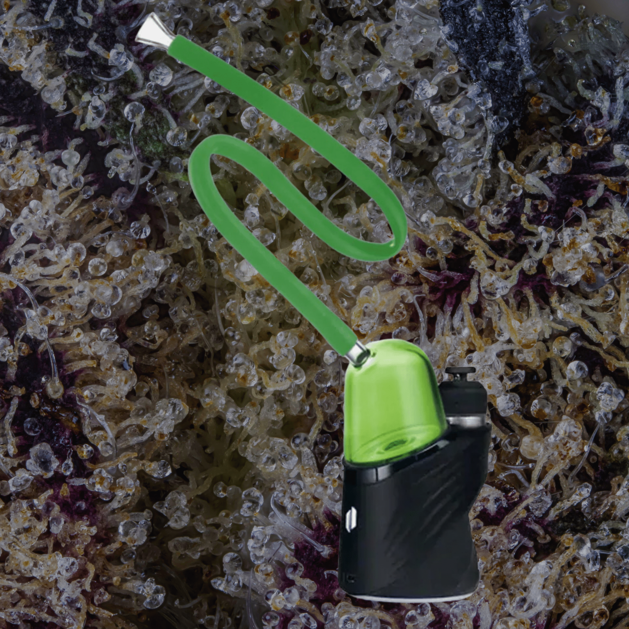 Wulf Mods Link Puffco Peak Top Green | Trichly