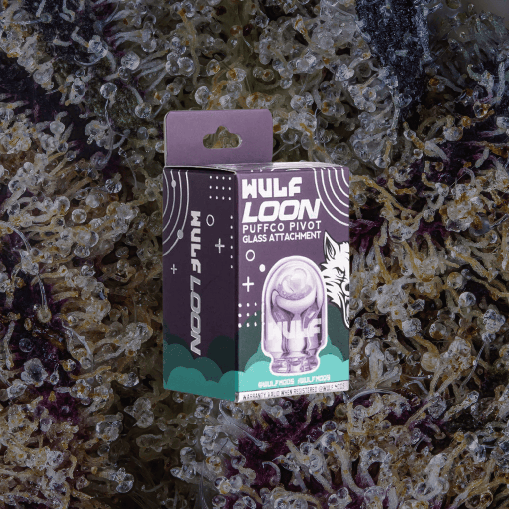 Wulf Mods Loon Puffco Pivot Top Purple | Trichly