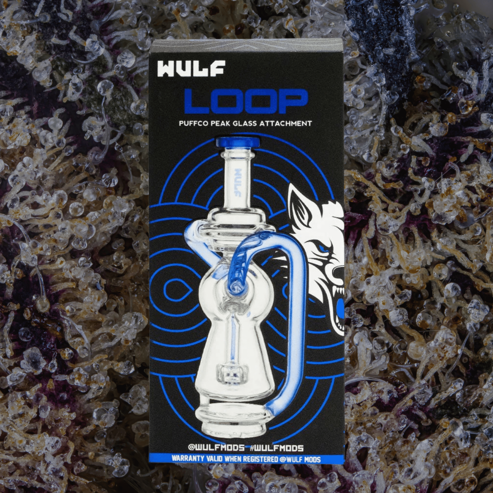 Wulf Mods Loop Puffco Peak Top Blue | Trichly