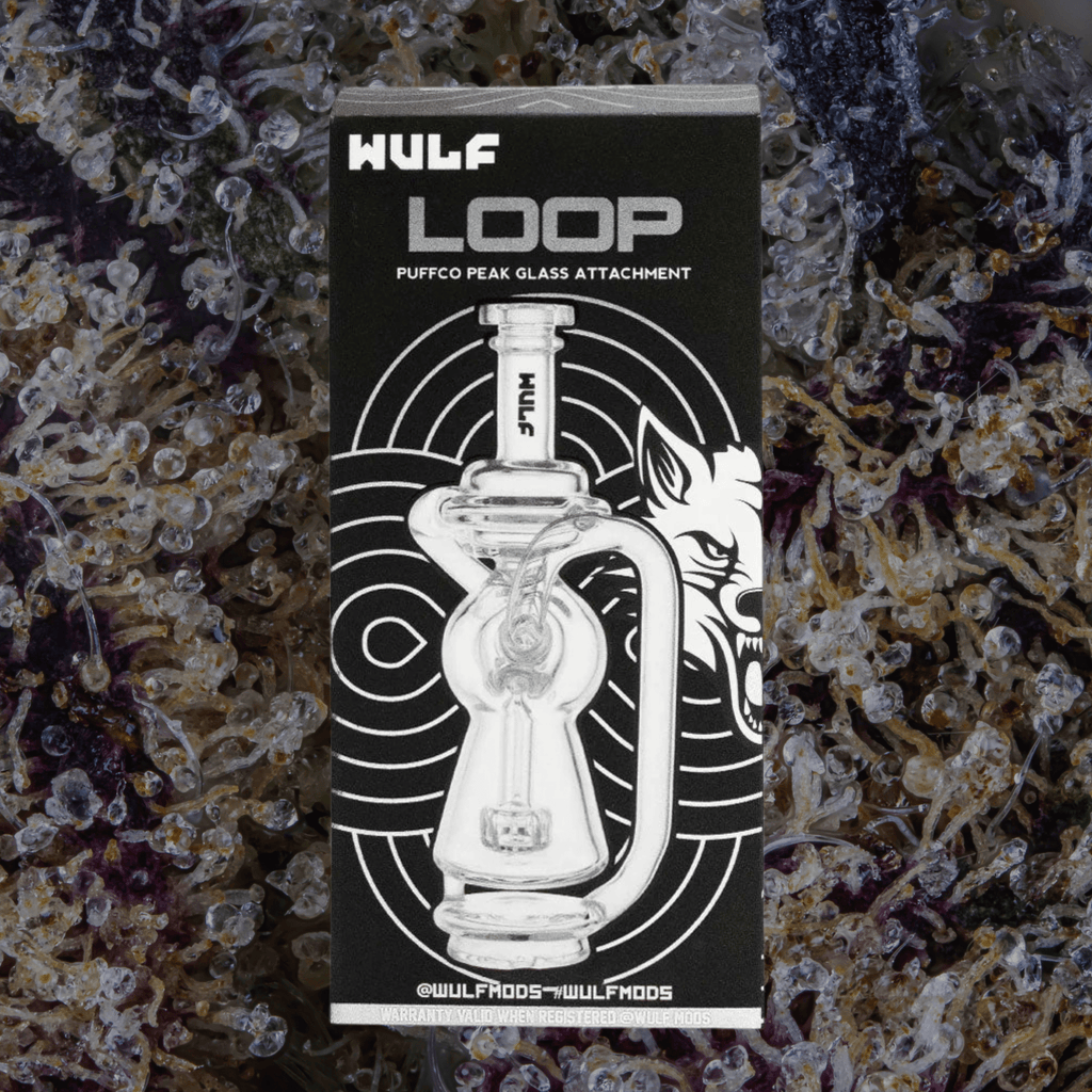 Wulf Mods Loop Puffco Peak Top Clear | Trichly