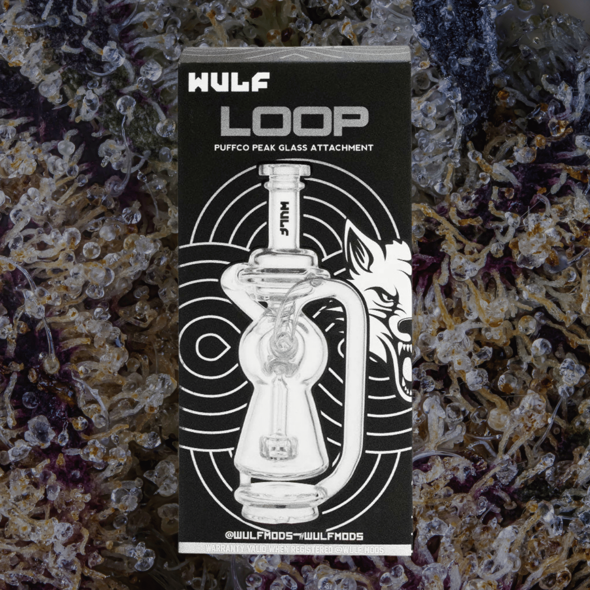 Wulf Mods Loop Puffco Peak Top Clear | Trichly