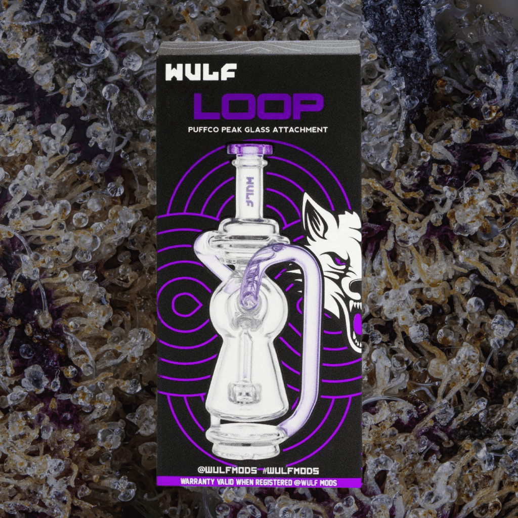 Wulf Mods Loop Puffco Peak Top Purple | Trichly