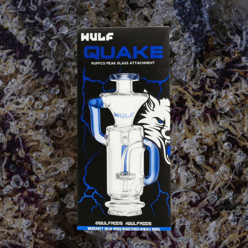 Wulf Mods Quake Puffco Peak Top Blue | Trichly