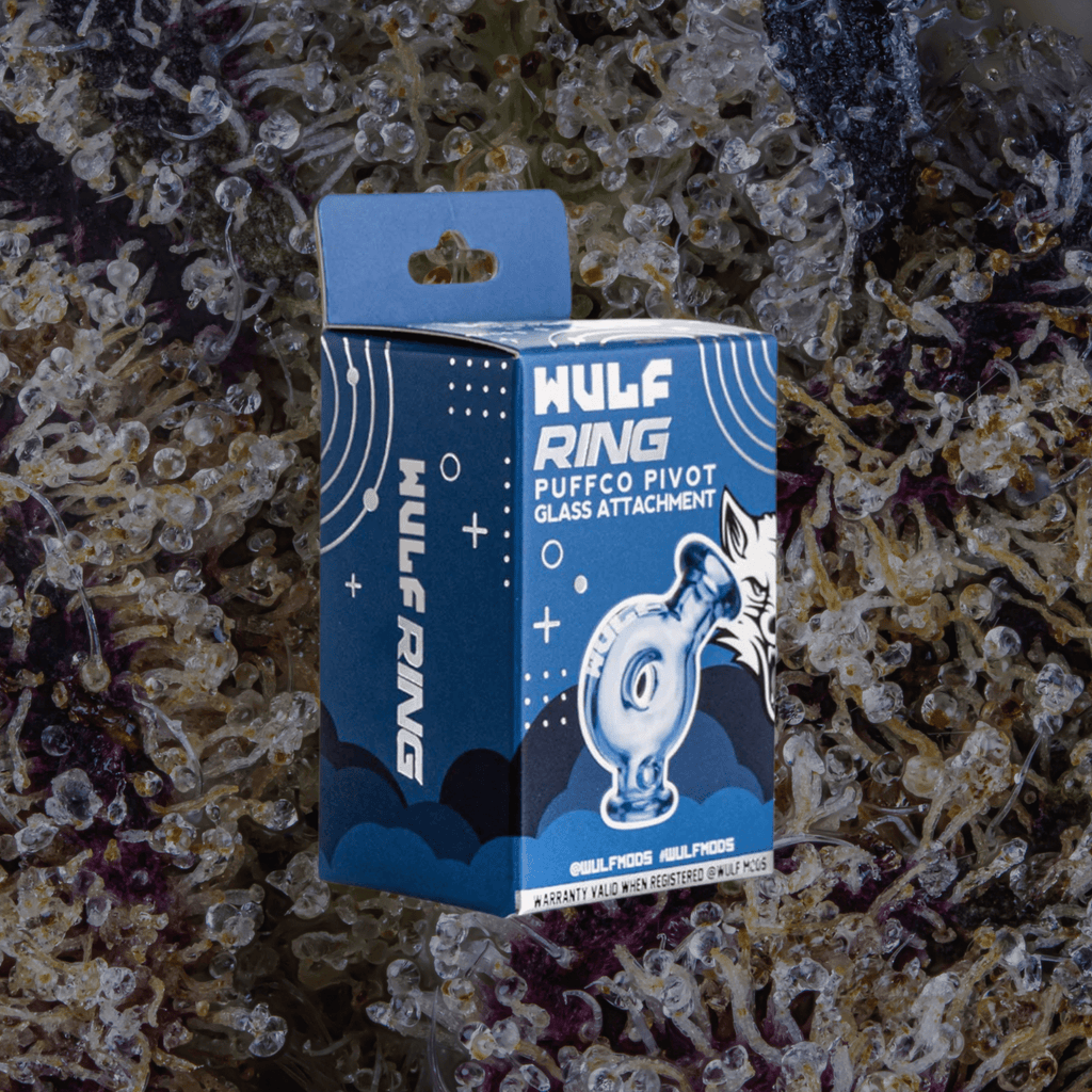 Wulf Mods Ring Puffco Pivot Top Blue | Trichly