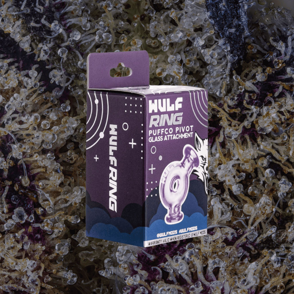Wulf Mods Ring Puffco Pivot Top Purple | Trichly