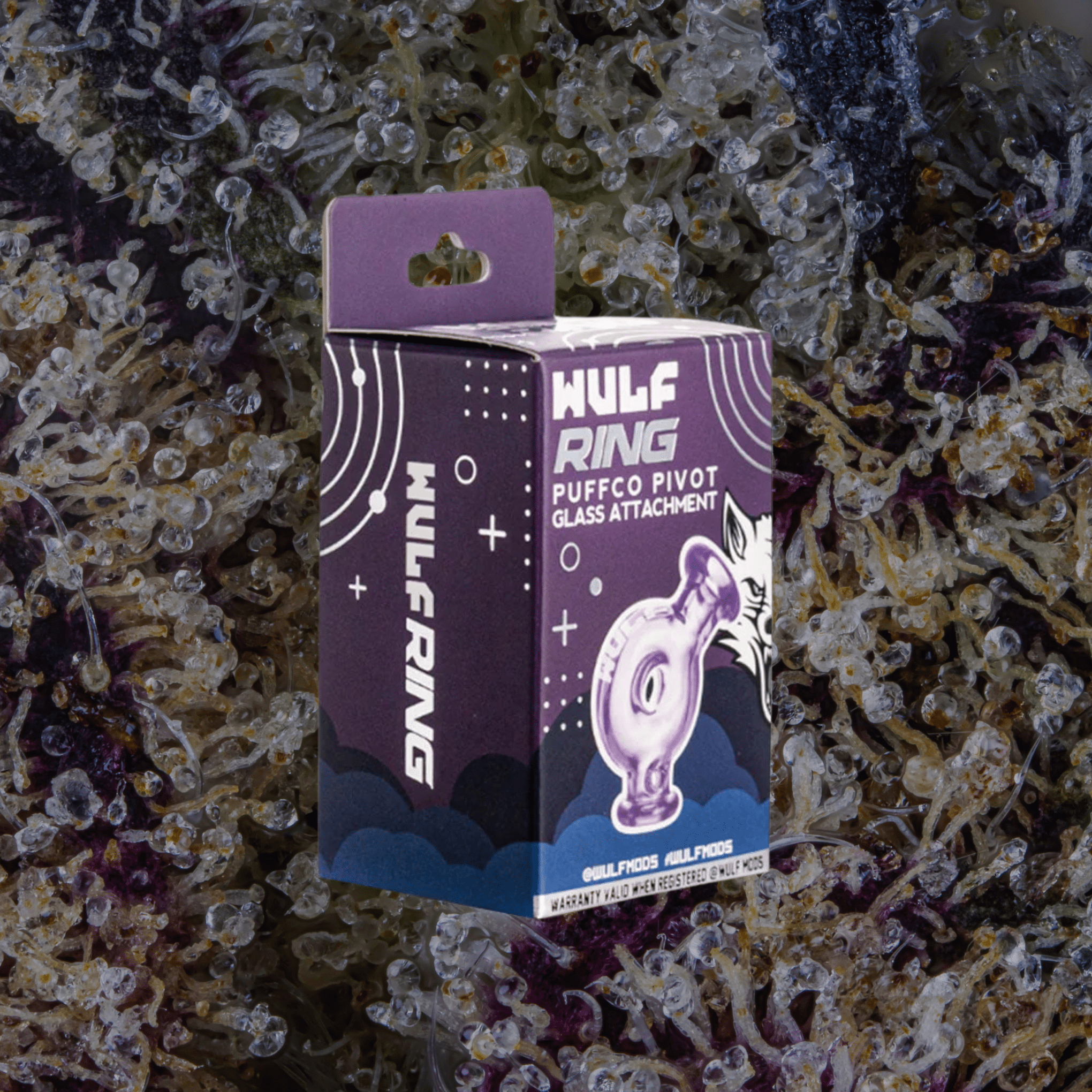 Wulf Mods Ring Puffco Pivot Top Purple | Trichly