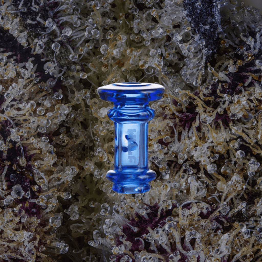 Wulf Mods Towr Puffco Pivot Top Blue | Trichly