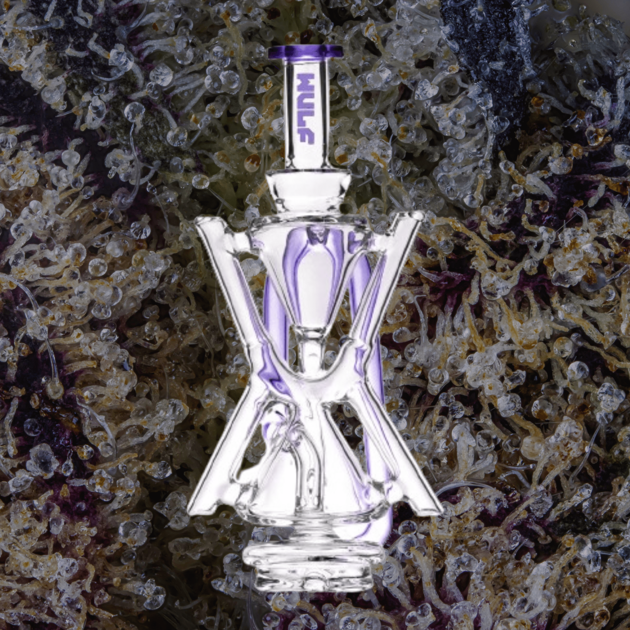 Wulf Mods Web Puffco Peak Top Purple | Trichly