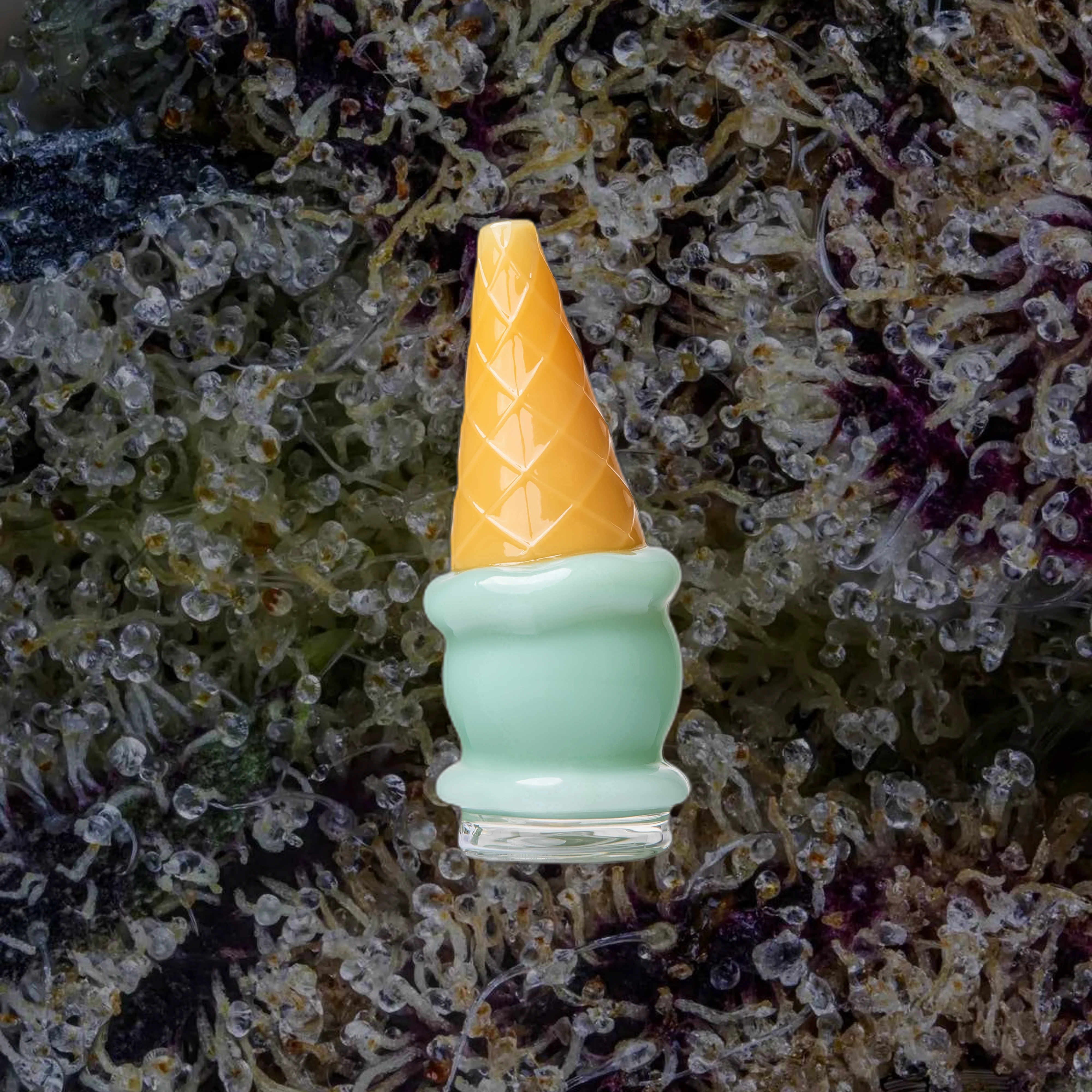 BIGFUN Ice Cream Cone Peak Top for Puffco Peak