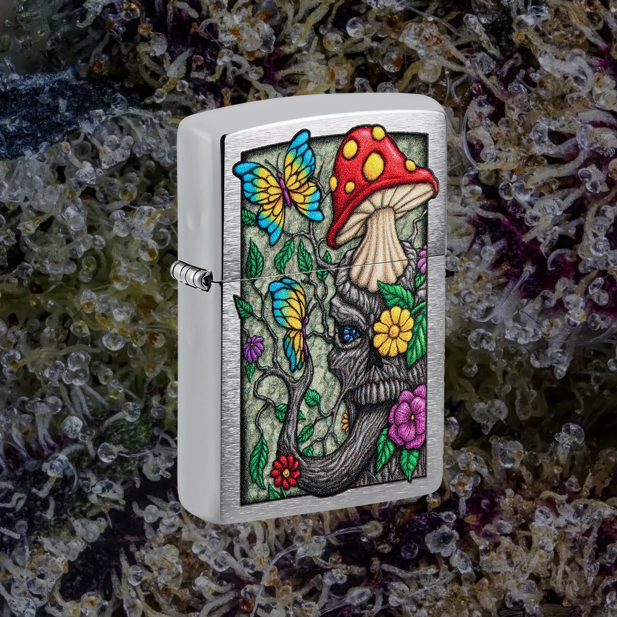 Zippo Chrome lighter, accessories from Trichly