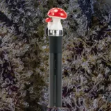 Empire Glassworks Red Mushroom Puffco Pivot Top, glass from Trichly photo 5