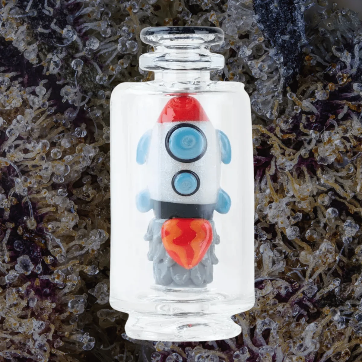 Empire Glassworks Rocket Ship Peak Top — glass from Trichly