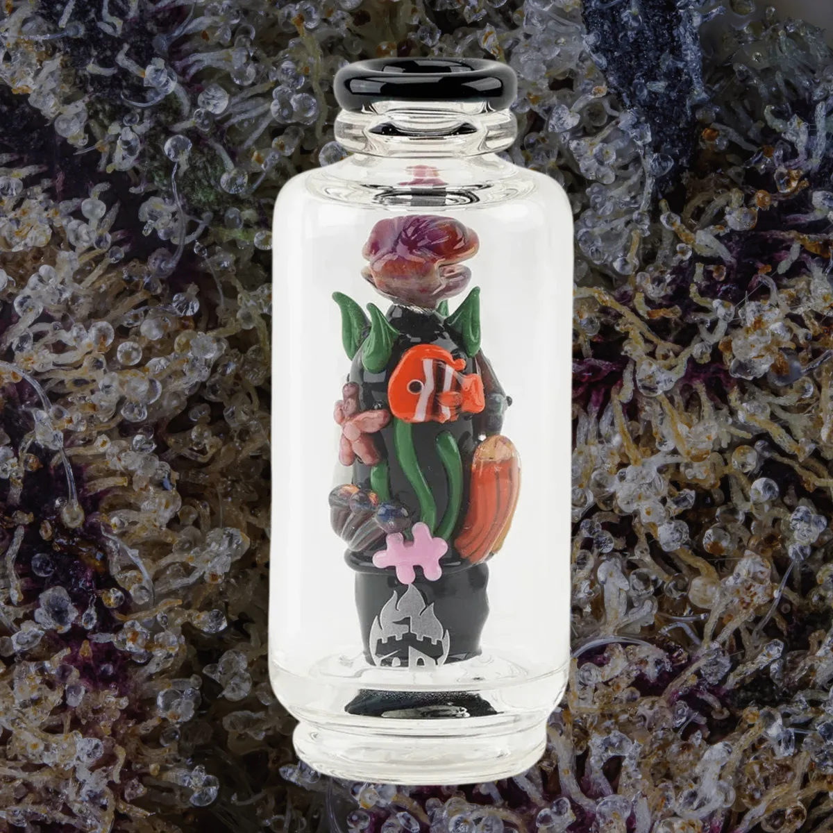 Empire Glassworks Save the Seas Peak Top — glass from Trichly