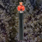 Empire Glassworks Transparent Red Puffco Pivot Top, glass from Trichly photo 4