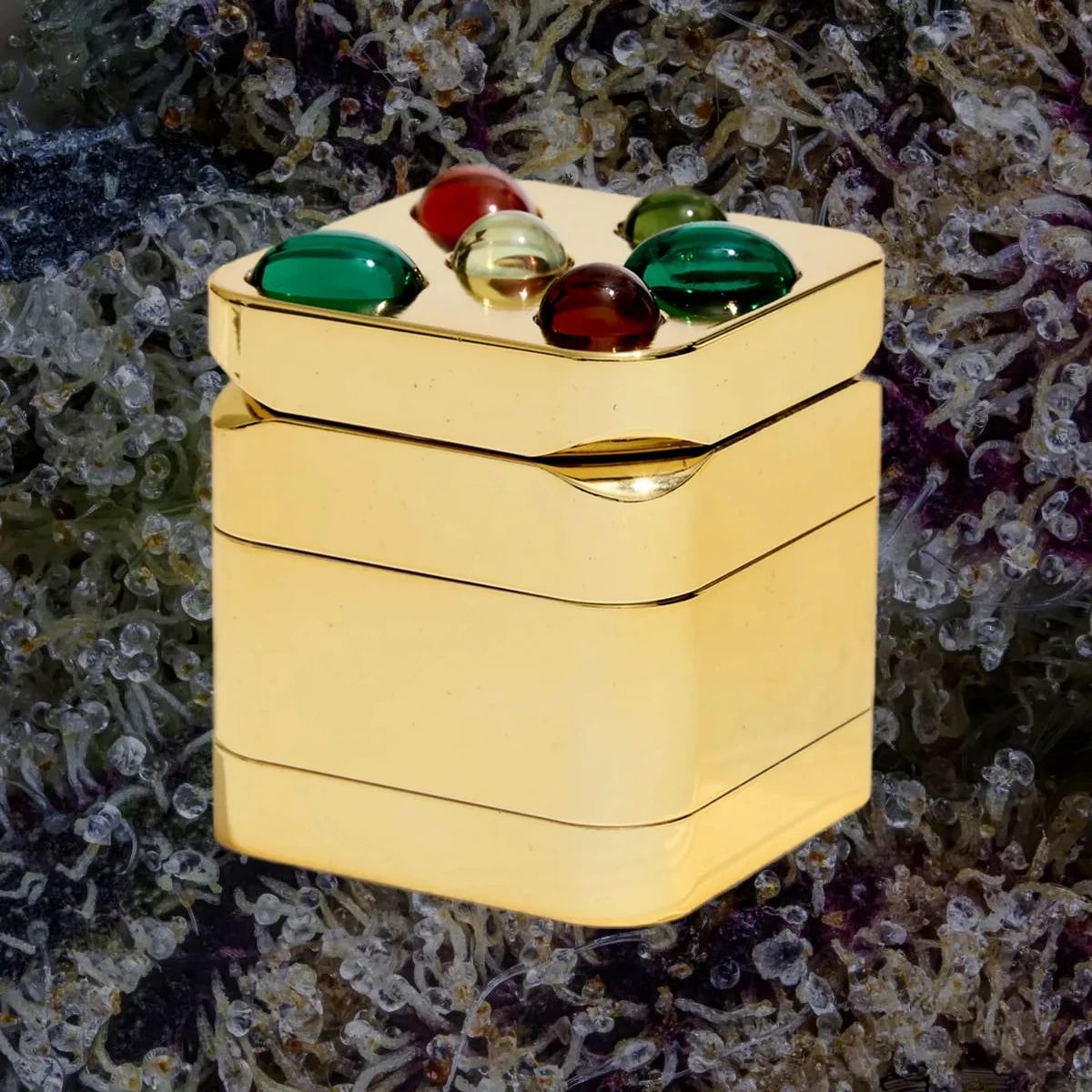 Gemstoned Grinder, Flower by Edie Parker, grinders from Trichly