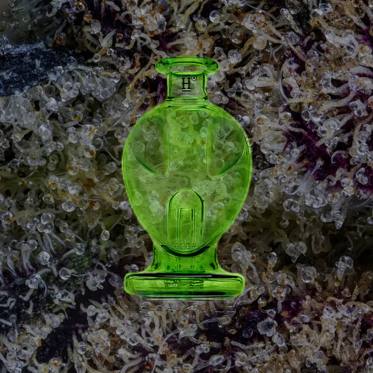 HEMPER Alien glass attachment for Puffco Peak and Peak Pro