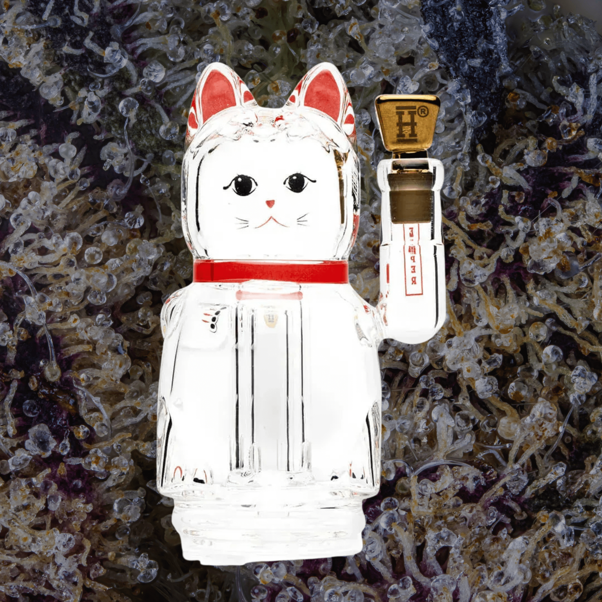 HEMPER Lucky Money Cat Puffco Peak Top — glass from Trichly