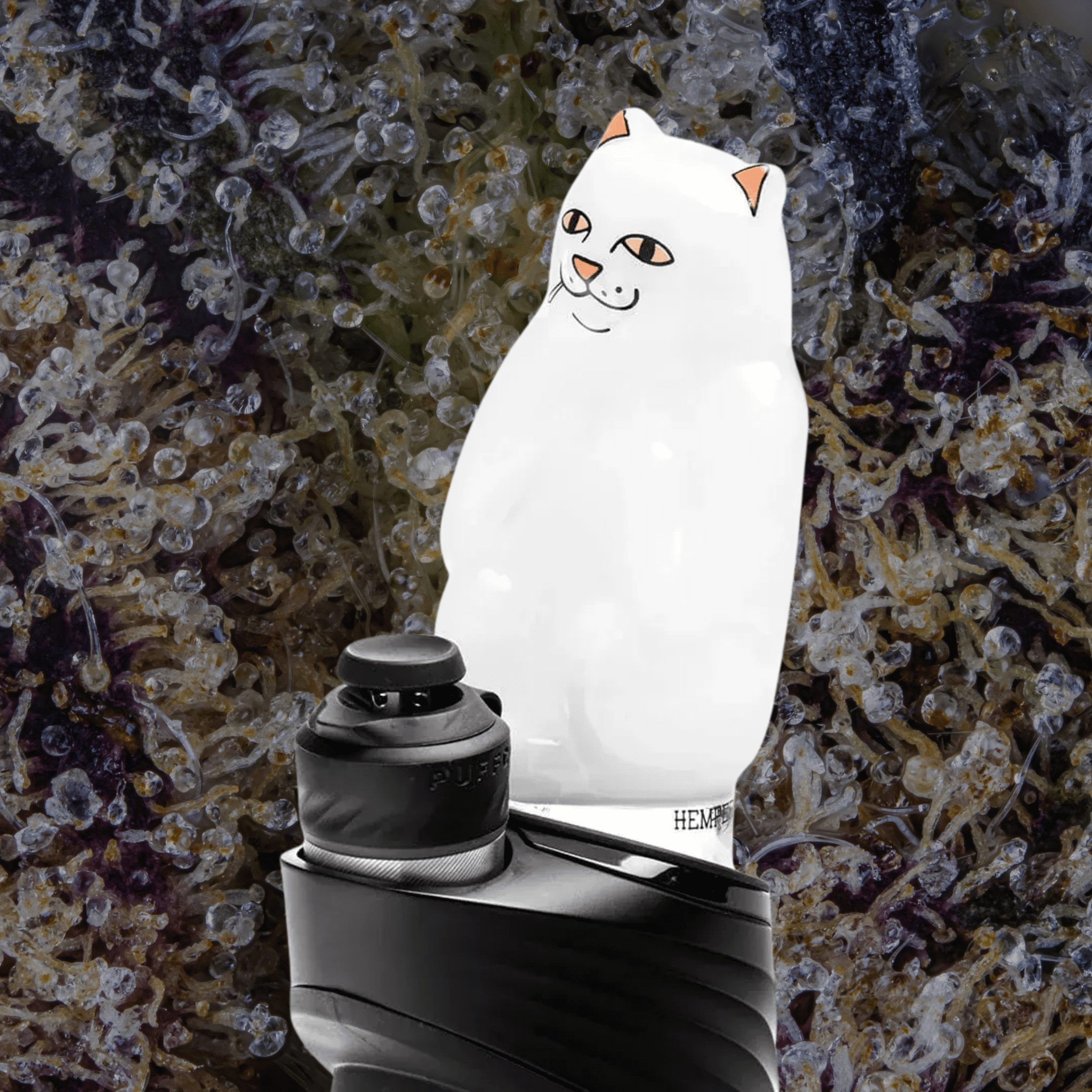 HEMPER x RIPNDIP High Nermal Puffco Peak Top — glass from Trichly