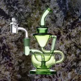 Human Grade 8" Recycler, glass from Trichly photo 6